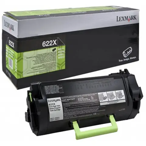 Kaseta z tonerem Lexmark 622X do MX-711/811/812 | zwrotna | 45 000 str.| BLACK-3899767